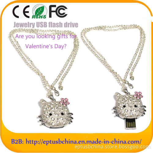 Special Cat USB Key Drive as Promotion Gift (ES140)